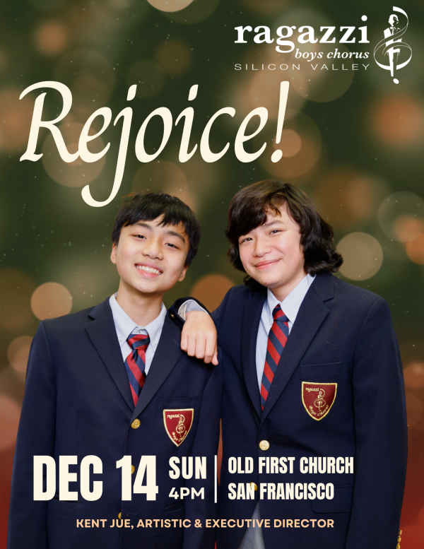 Ragazzi Boys Chorus, Silicon Valley – Rejoice! – Sunday, December 14 at 4 pm - Image 2