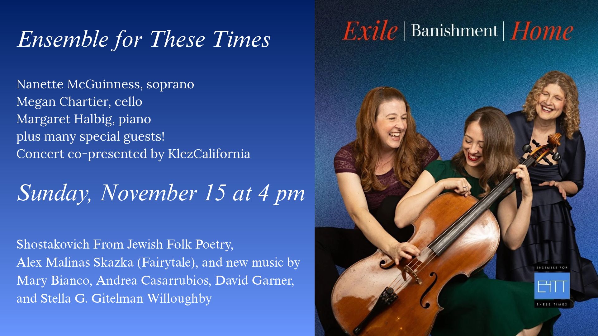 Ensemble for These Times